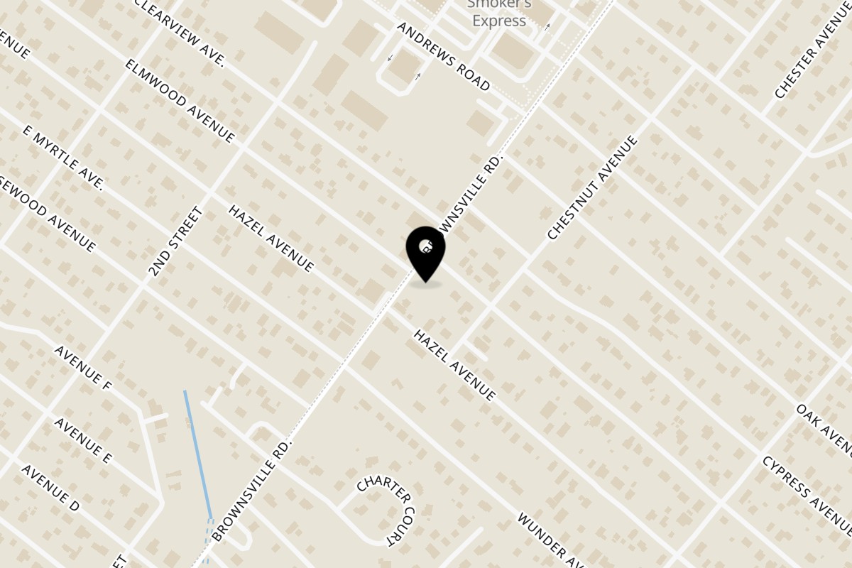 Map showing the location of A&G Pizzeria Locale on 4023 Brownsville Rd in Feasterville-Trevose